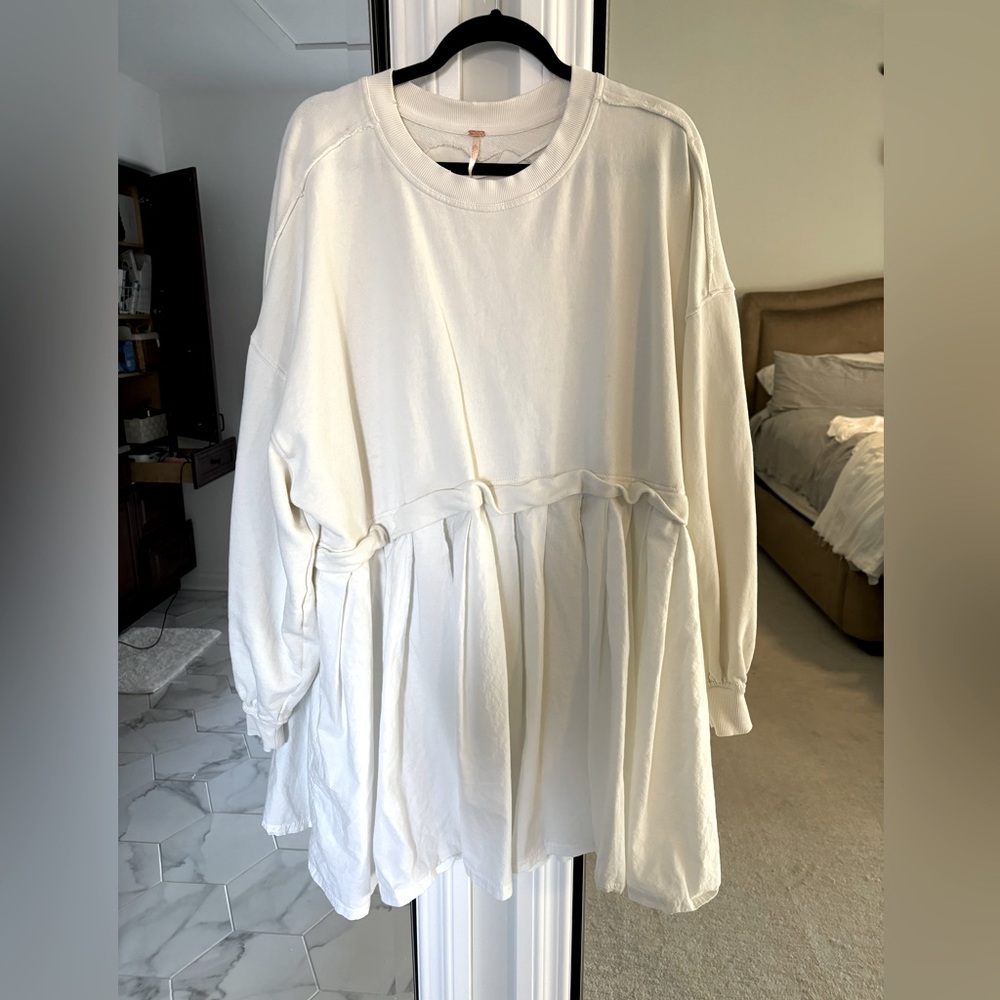 Eleanor Layered Sweatshirt Minidress